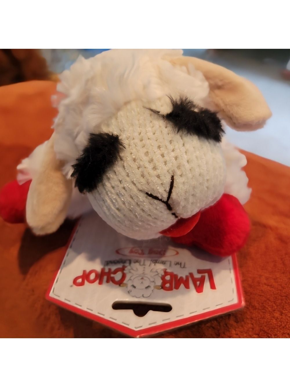 NWT Lamb Chop Squeaky Dog Toy